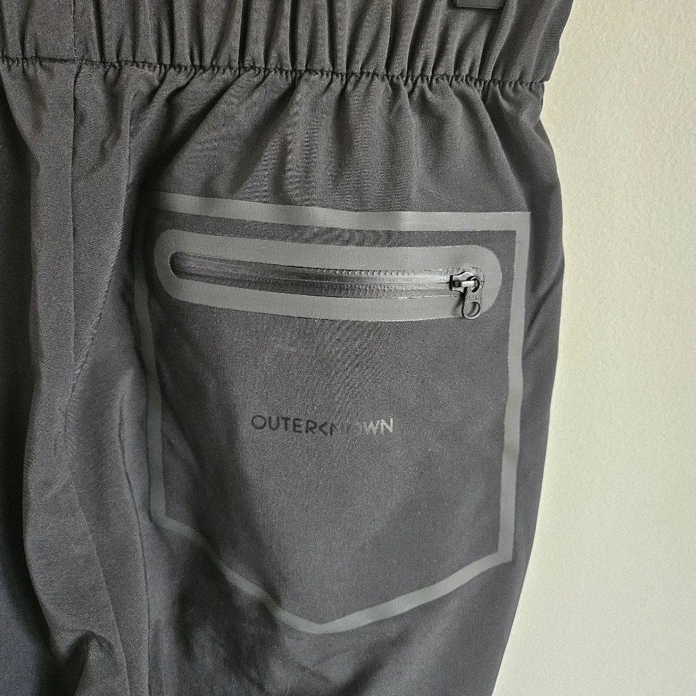 Outerknown Black Active Jogger Pants